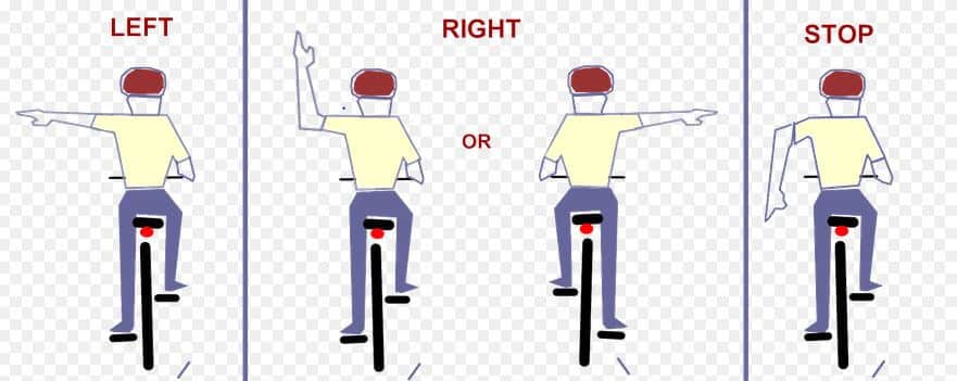 bicycle hand signals